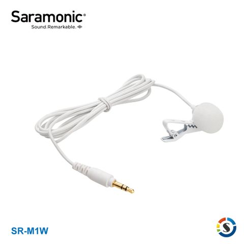 Saramonic 楓笛 SR-M1W 全向型領夾式麥克風