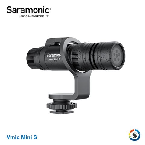 兼容相機和手機Saramonic楓笛 多模式電容麥克風 Vmic Mini S