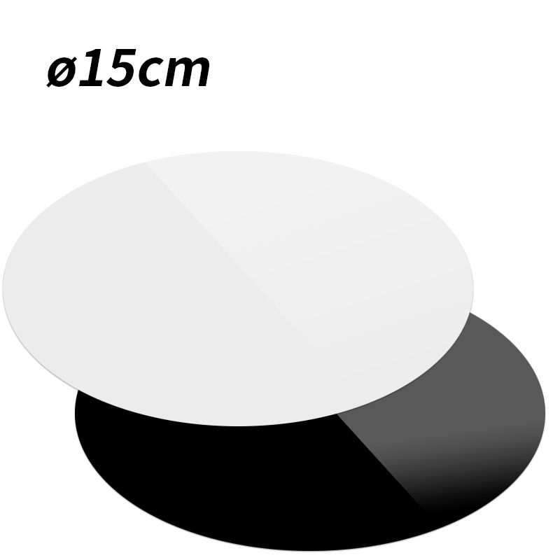 KEYSTONE  圓形黑白倒影板 (15cm)