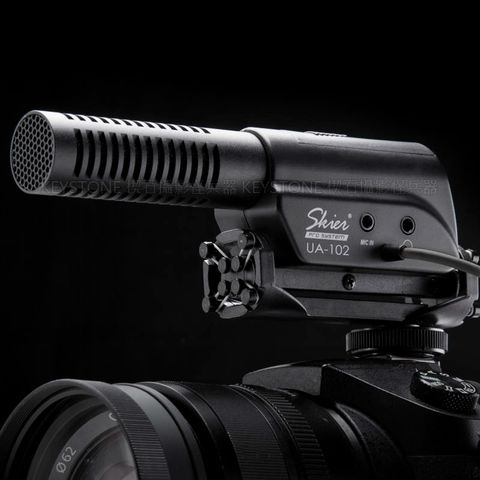 ★有效降噪SKIER UA102 槍型指向性麥克風