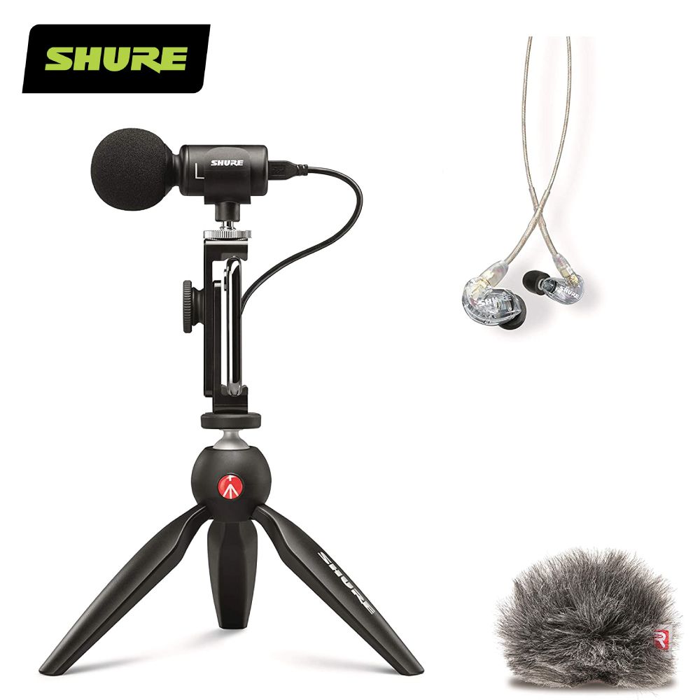 SHURE 攜帶式收音套裝- PChome 24h購物