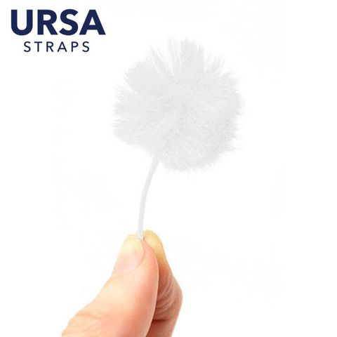 URSA 領夾麥長毛防風貼(白色9入)