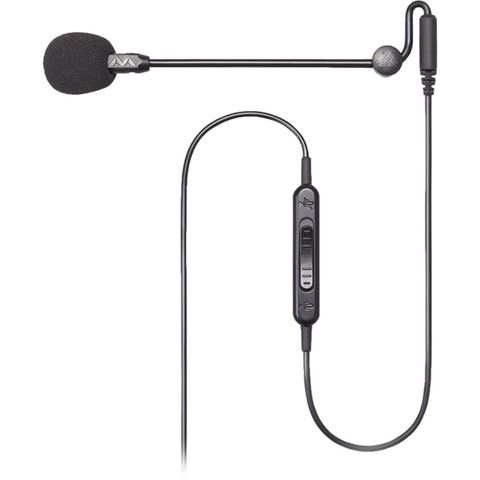 美國Antlion Audio磁扣式單一指向性mic降噪麥克風GDL-1420適連線遊戲耳罩耳機ModMic Uni(避震搖臂客服總機式)-美國平輸品