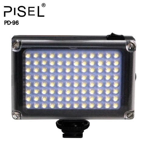 PISEL PD96LED攝影燈96顆LED燈泡DV錄影燈攝影燈熱靴接頭led補光燈