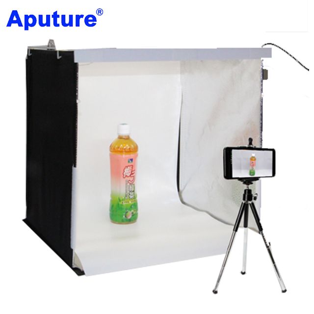 Aputure 快速折收LED攝影棚AP40方棚光棚網拍商品手機攝影飾品玩具樣品新產品菜品美食拍攝商業靜物攝影學校教學