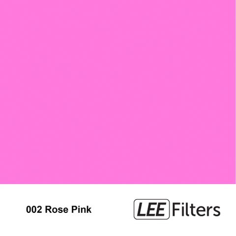 Lee Filter 002 Rose Pink 燈紙 色溫紙