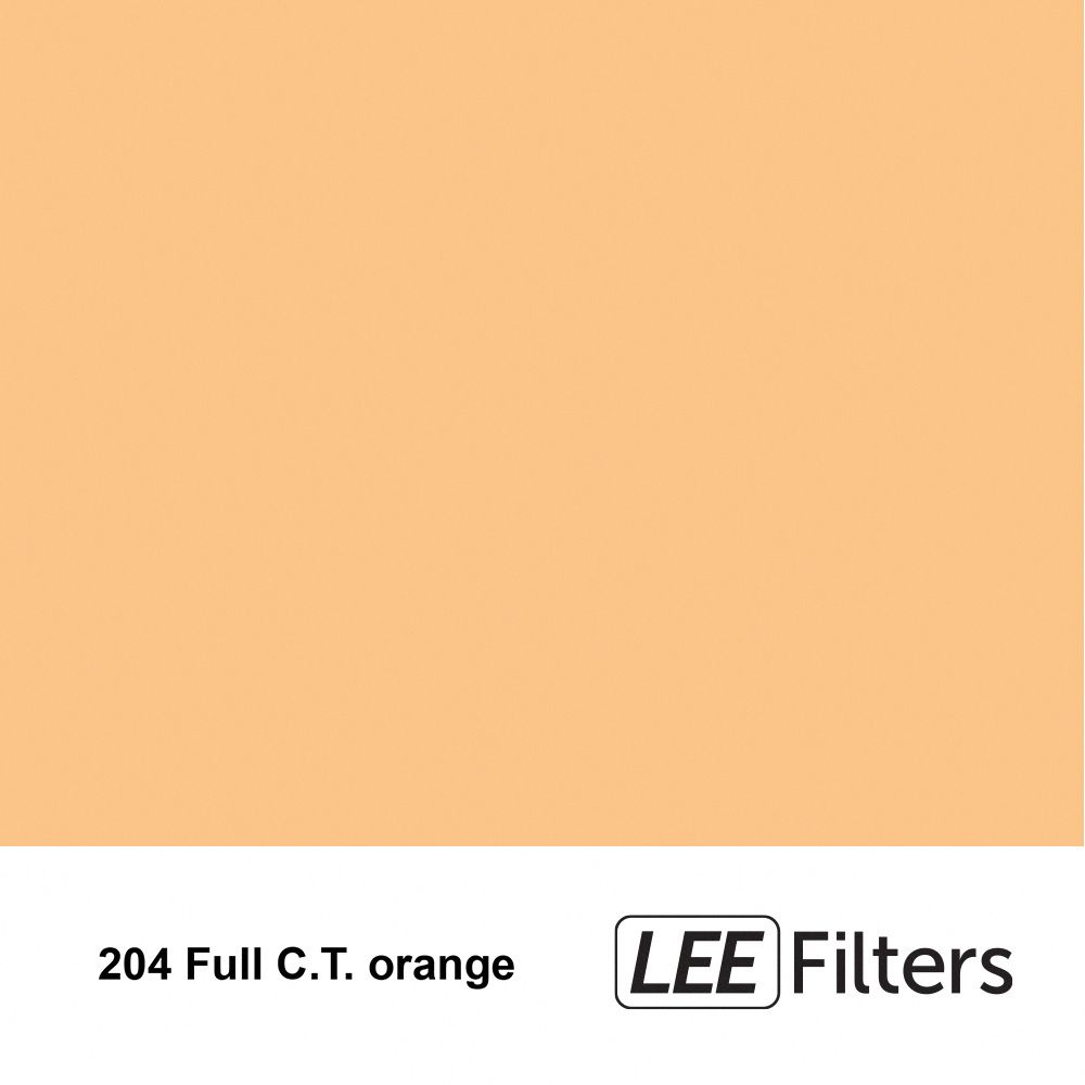 Lee  Filter 204 Full C.T. Orange 燈紙 色溫紙