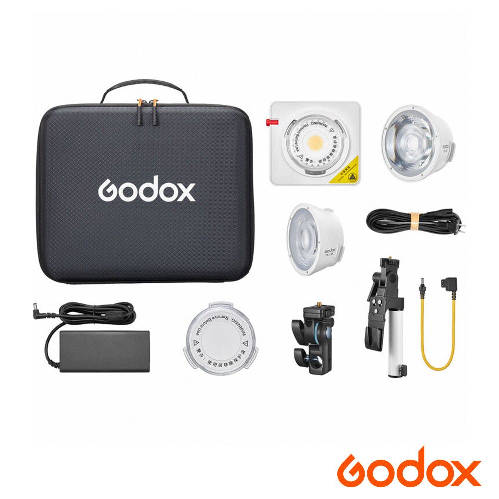 Godox 神牛 ML100 BI 雙色溫 100W LED燈 含V掛電池把手套組 公司貨