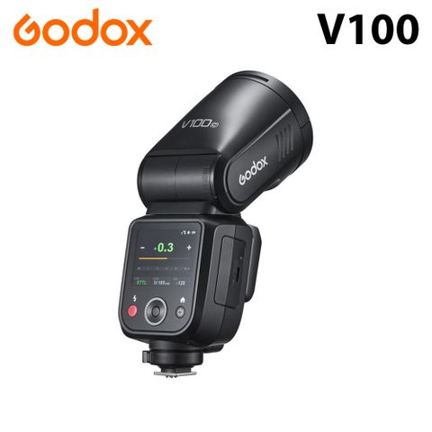 Godox 神牛 V100 鋰電彩色觸控螢幕機頂閃光燈 公司貨