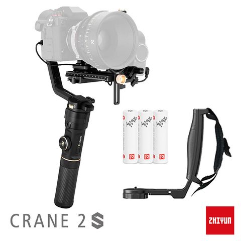 ZHIYUN 智雲 雲鶴 Crane 2S 單眼三軸穩定器 雙手持套裝 公司貨