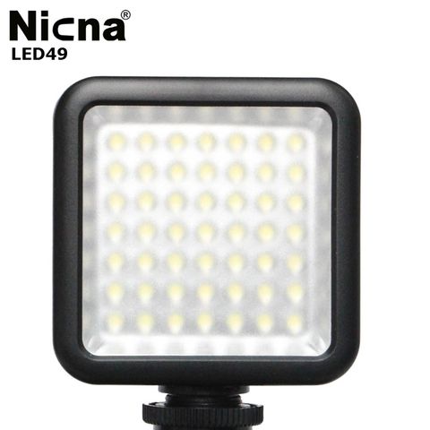 NICNA LED49攝影燈 49顆LED燈泡迷你燈隨身燈手機補光燈