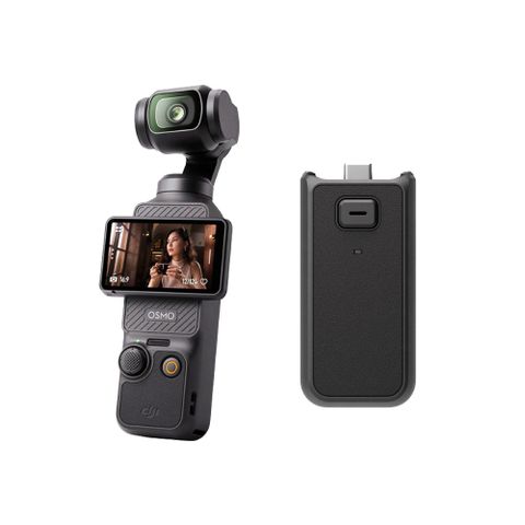 DJI OSMO POCKET 3手持口袋攝影機+續航手柄+1年版Care