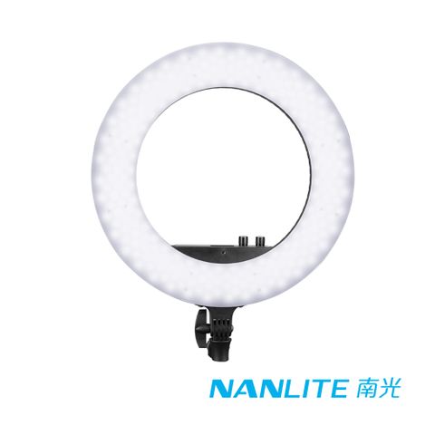 樂天女孩 美光首推NANLITE 南光 HALO18 18吋LED 環型補光燈V48C│可調色溫