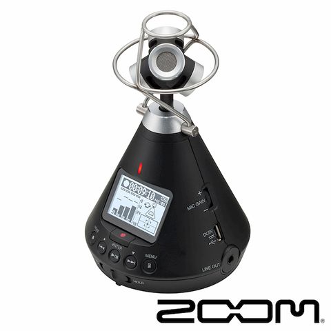 ★環繞收音Zoom H3-VR 數位錄音機 公司貨