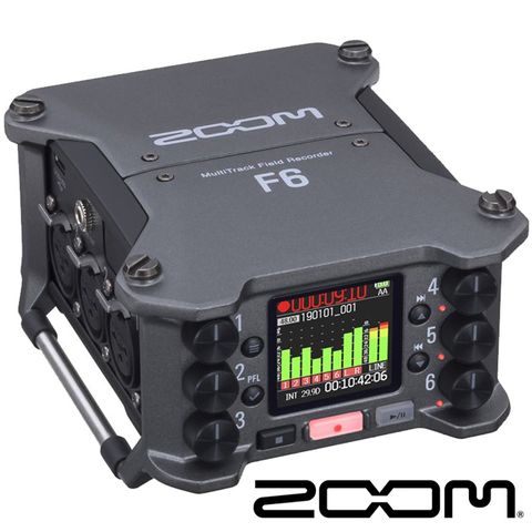 Zoom F6 數位多軌錄音機 公司貨