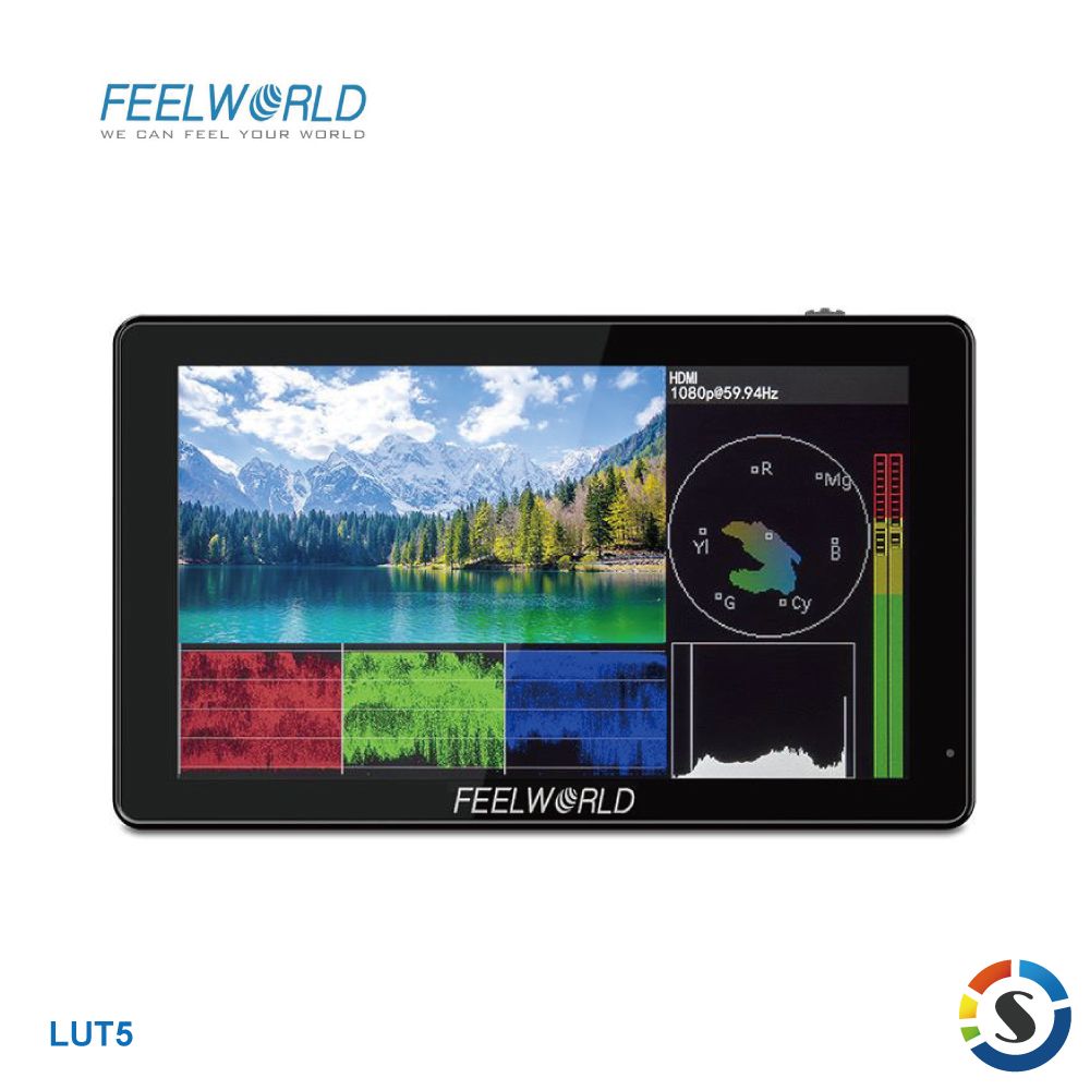 FEELWORLD 富威德 5.5吋 LUT5 4K攝影監視螢幕