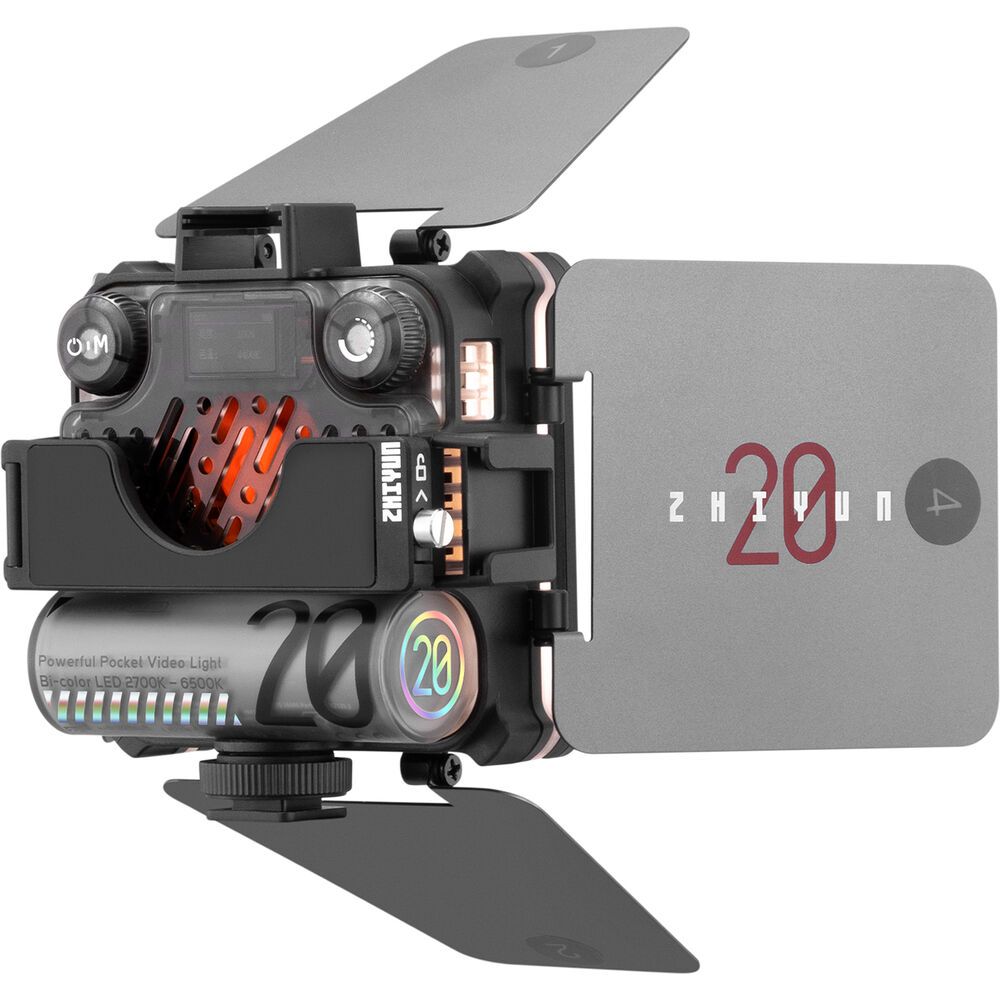 ZHIYUN 智雲   FIVERAY M20 口袋燈 補光燈 COMBO套組 公司貨