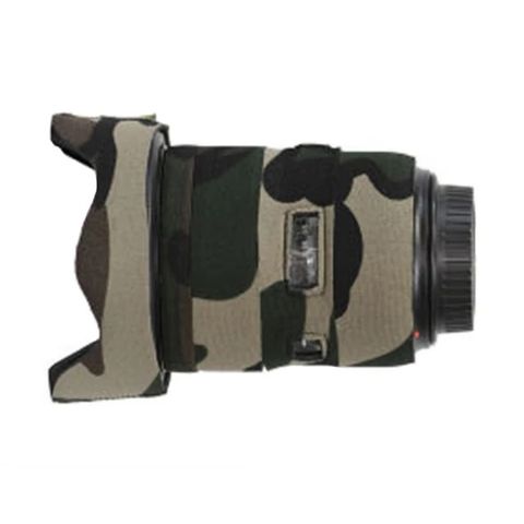 ▼最輕便而有效的保護功能Lenscoat for Canon EF 24-70mm F2.8 L II 砲衣 綠色迷彩 (公司貨)