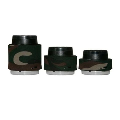 ▼最輕便而有效的保護功能Lenscoat for Nikon Teleconverter 增距鏡 加倍鏡 鏡頭保護罩 砲衣 綠色迷彩 (公司貨)