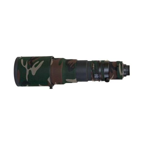 ▼最輕便而有效的保護功能Lenscoat for Nikon 500mm F4 G ED VR 砲衣 綠色迷彩 (公司貨)