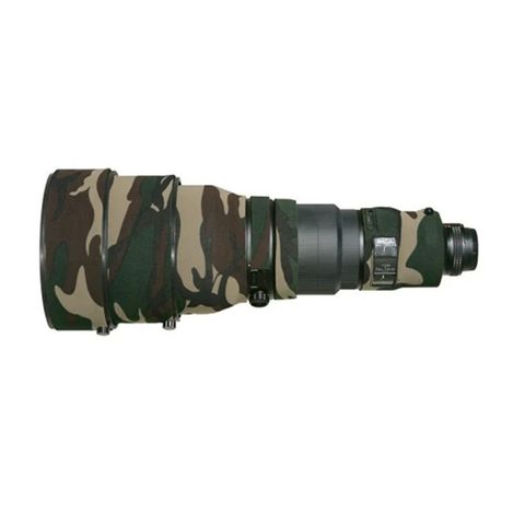 ▼最輕便而有效的保護功能Lenscoat for Nikon 400mm F2.8 AF-S II 砲衣 綠色迷彩 (公司貨)