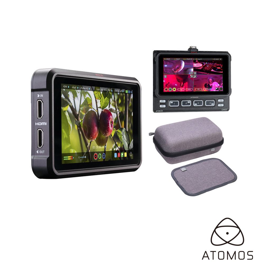 澳洲ATOMOS Ninja V Cast 監視記錄器套裝含手提箱公司貨- PChome 24h購物