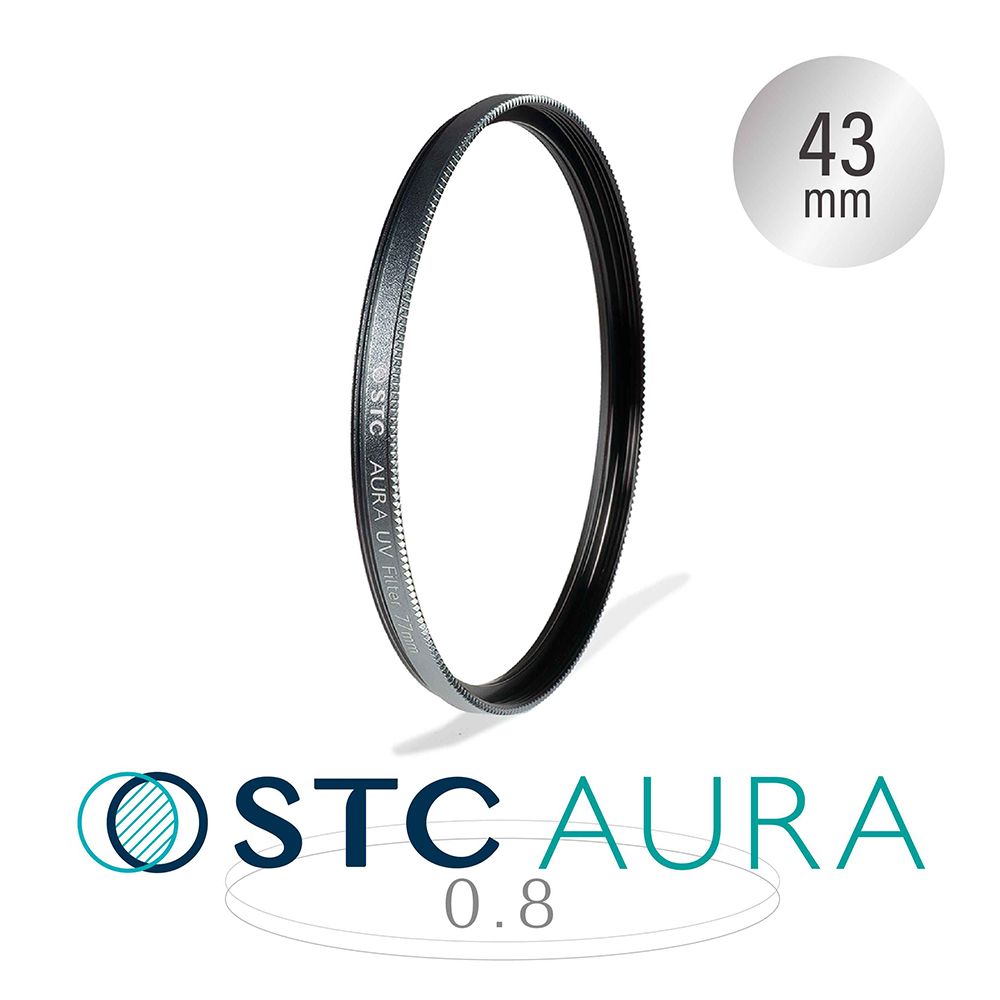 STC  Ultra Layer AURA UV 43mm 高細節保護鏡 超薄框 強化玻璃 公司貨