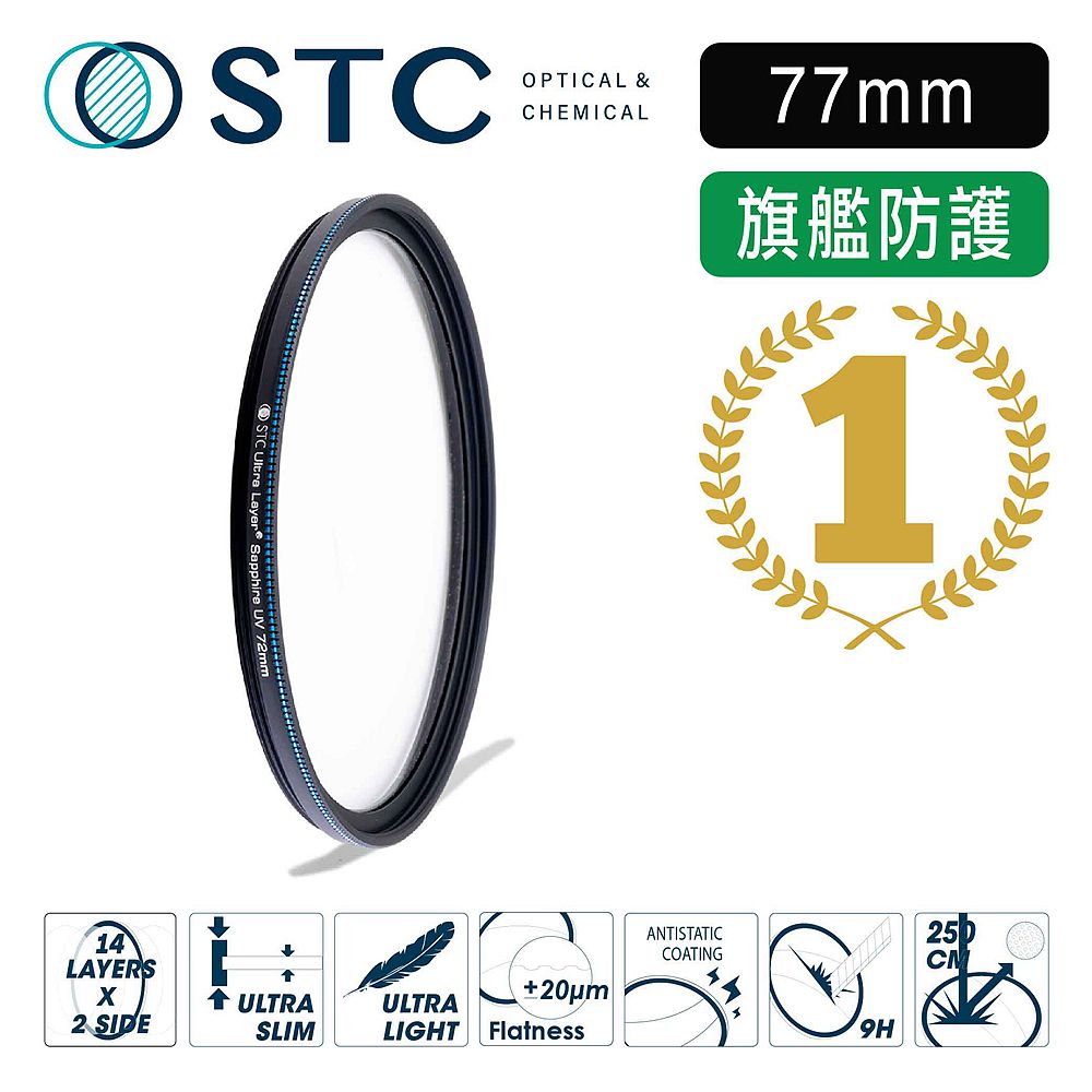 STC [] Sapphire UV Filter 77mm 藍寶石保護鏡