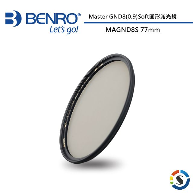 BENRO 百諾  Master GND8(0.9)SOFT ULCAWMC SLIM 77mm 圓形漸層減光鏡