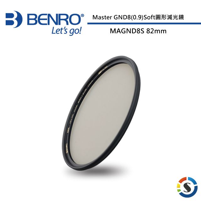 BENRO 百諾  Master GND8(0.9)SOFT ULCAWMC SLIM 82mm 圓形漸層減光鏡