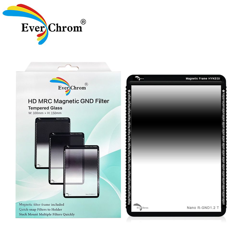 EverChrom 彩宣 Reverse-GND 1.2T奈米鋼化反向漸層鏡-內含磁鐵框市價1050元