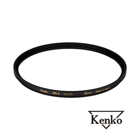 Kenko 62mm ZXII UV L41 薄框多層鍍膜保護鏡 正成公司貨