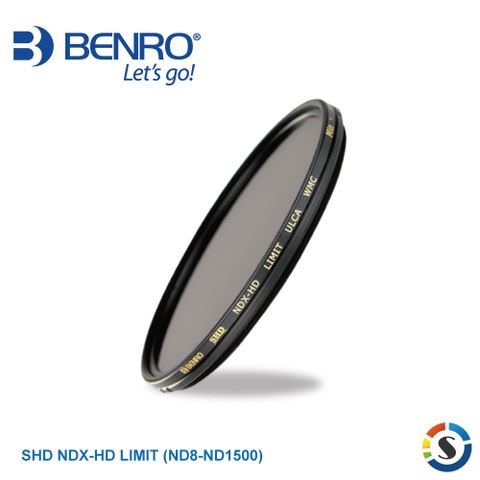 BENRO 百諾 82mm SHD NDX-HD LIMIT ULCA WMC 可調式減光鏡(ND4-ND1000)