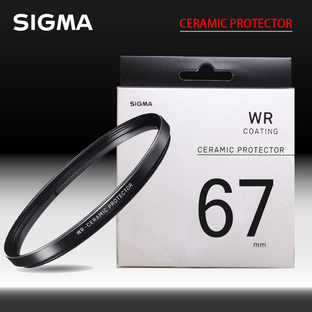 Sigma 適馬  WR CERAMIC PROTECTOR 67mm 陶瓷保護鏡 防撥水 (公司貨)
