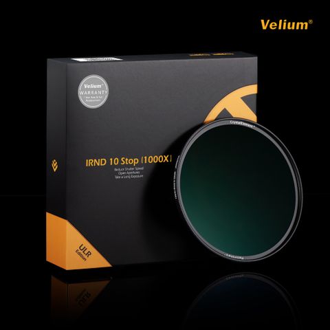 Velium 銳麗瓏 德國水晶鏡片 銳龍/ MRC nano 8K ND1000 IRND 10-Stop 67mm 多層奈米鍍膜減光鏡 (總代理公司貨)