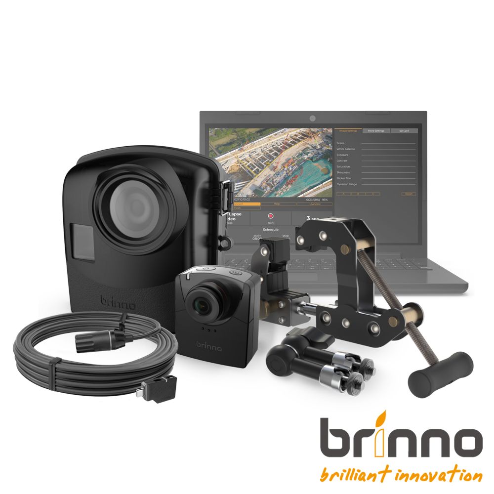 brinno 高清版建築工程縮時攝影相機套組 BCC2000+