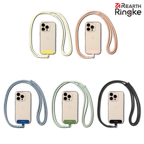 【Ringke】Rearth [Holder Link Strap] 墊片式可調Y型肩背頸掛繩