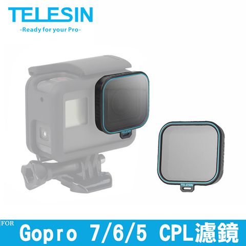 TELESIN CPL偏光镜 for HERO7 6 5