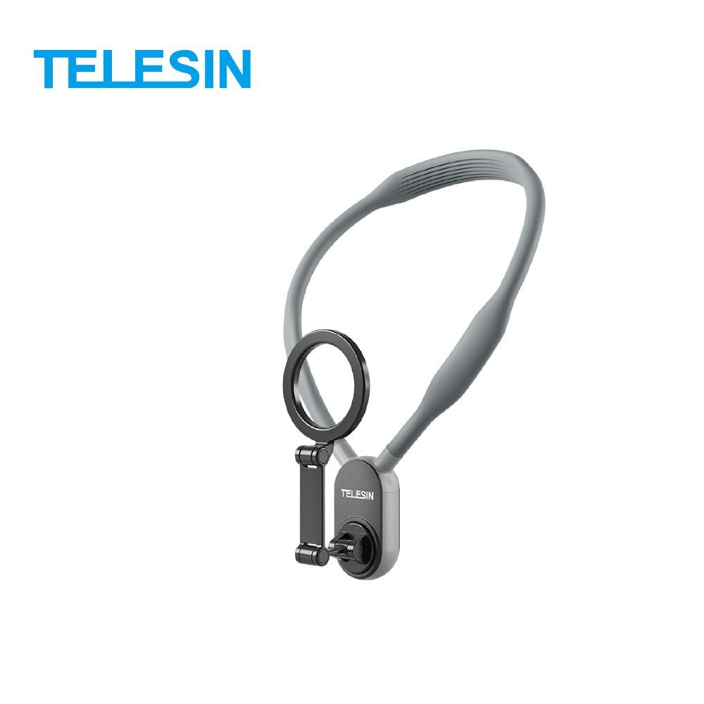 TELESIN  磁吸手機掛脖(高級灰)