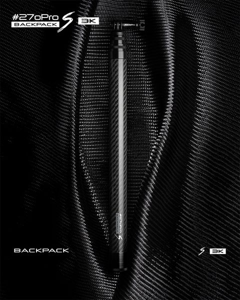 台灣品牌 #270Pro Backpack S 3K 全碳纖維自拍桿