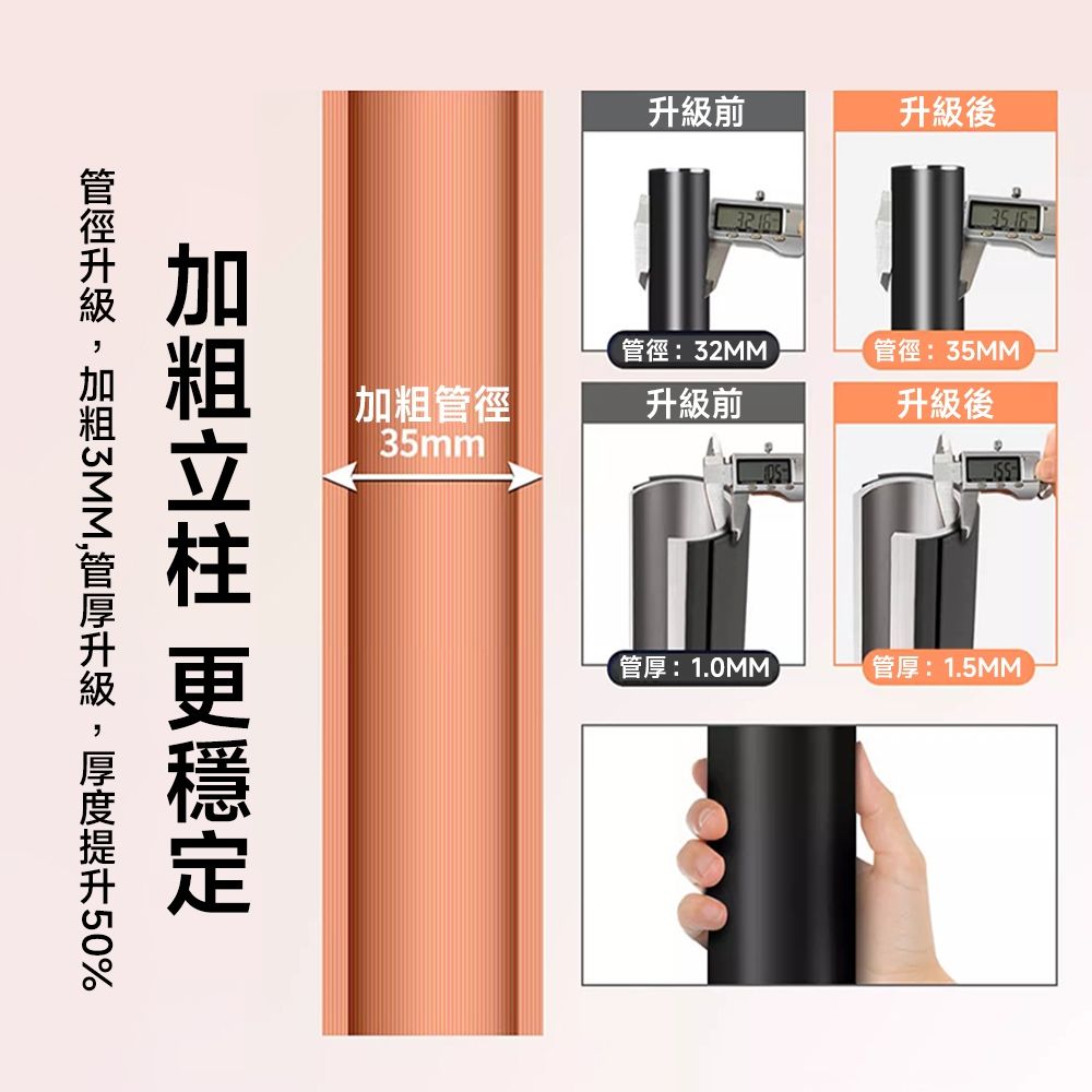 常隆 14-65寸顯示屏可用 無需打孔可隨意調節高度