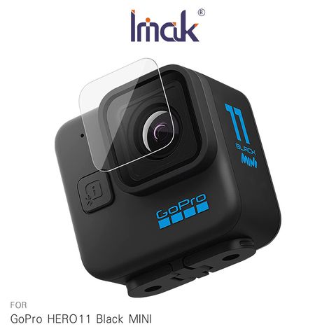 Imak GoPro HERO11 Black MINI 鏡頭玻璃貼(兩片裝)