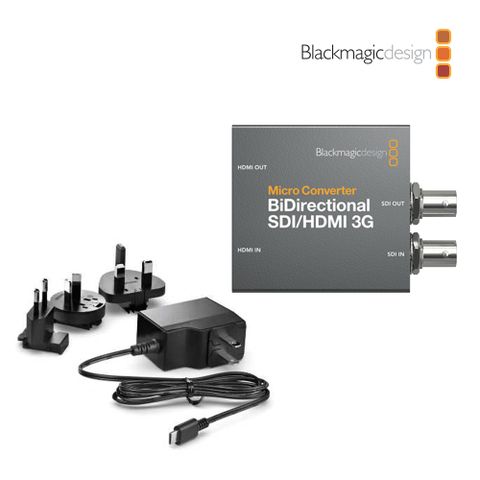 Blackmagic Design BMD Micro Converter BiDirect SDI/HDMI 3G 迷你雙向轉換器(含變壓器)