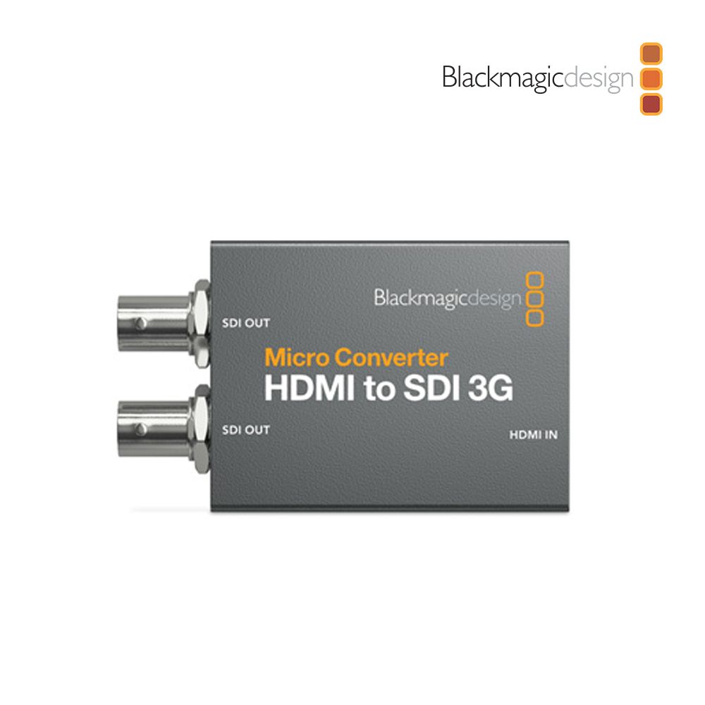 Blackmagic Design  BMD Micro Converter HDMI to SDI 3G 微型視訊轉換器(不含AC變壓器) 公司貨