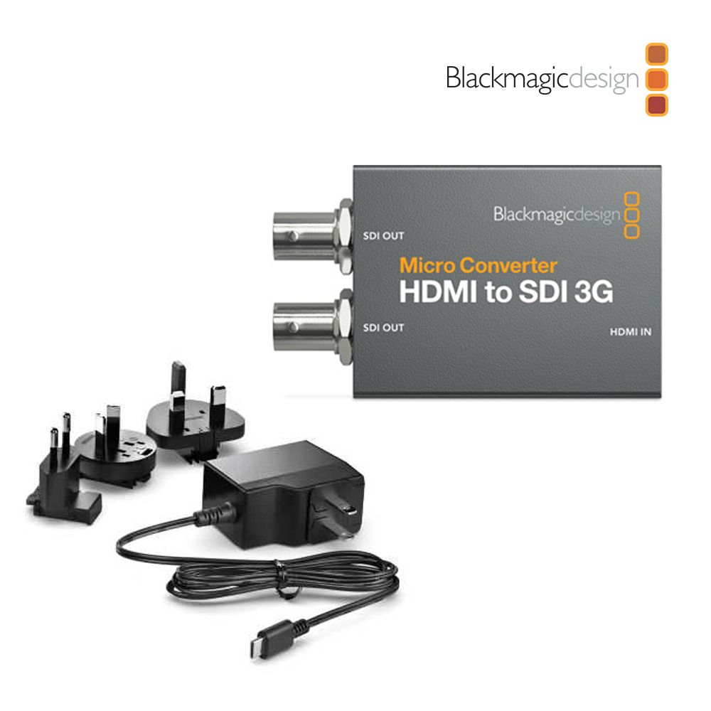 Blackmagic Design  BMD Micro Converter HDMI to SDI 3G 微型視訊轉換器 公司貨