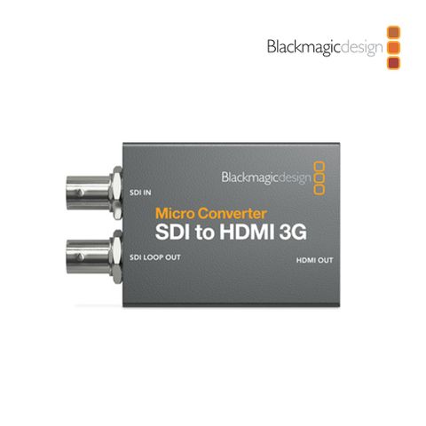 Blackmagic Design BMD Micro Converter SDI to HDMI 3G 微型廣播級轉換器(不含AC變壓器) 公司貨