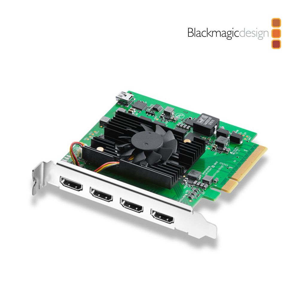  Blackmagic Design BMD DeckLink Quad HDMI Recorder 四路HDMI 擷取卡 公司貨