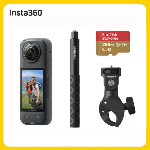 Insta360 X4 全景相機 先創公司貨 重型機車套裝