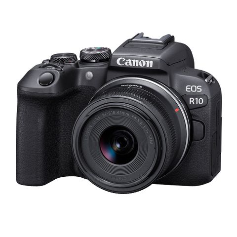 最輕巧高速無反微單上市【Canon】EOS R10 + RF-S18-45mm f/4.5-6.3 IS STM(公司貨)