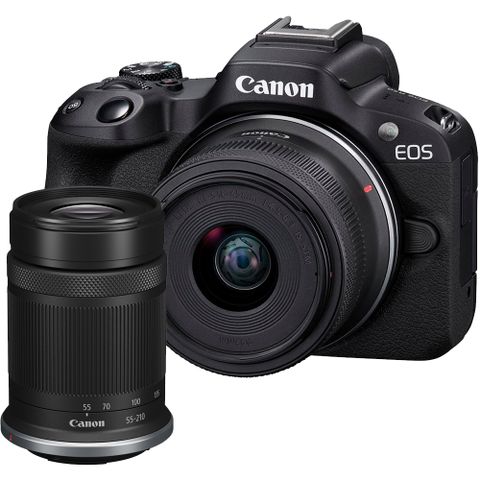 雙鏡組▼新機上市Canon EOS R50 18-45mm + 55-210mm 雙鏡組 公司貨